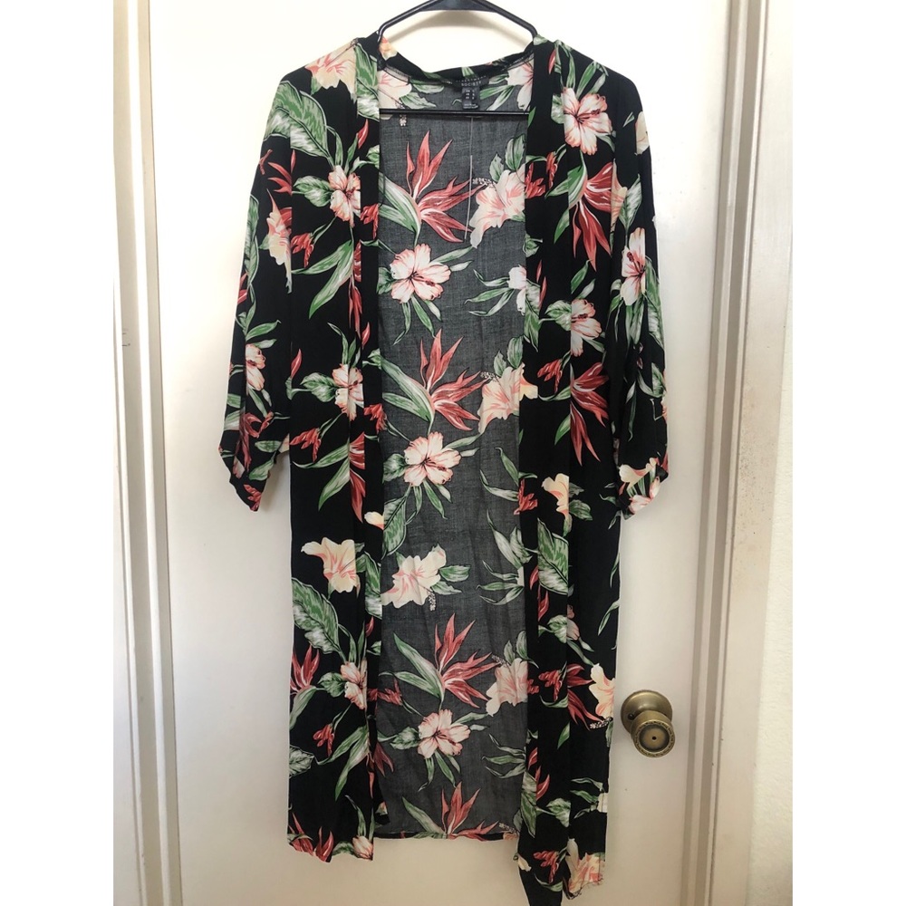 Kimono - tropical print (boutique brand)